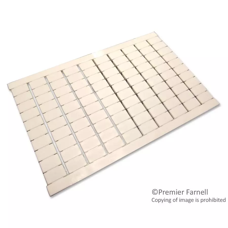 ENTRELEC - TE CONNECTIVITY MARKER CARD, BLANK, X100, PK100, 023300001 (Pack of 100)
