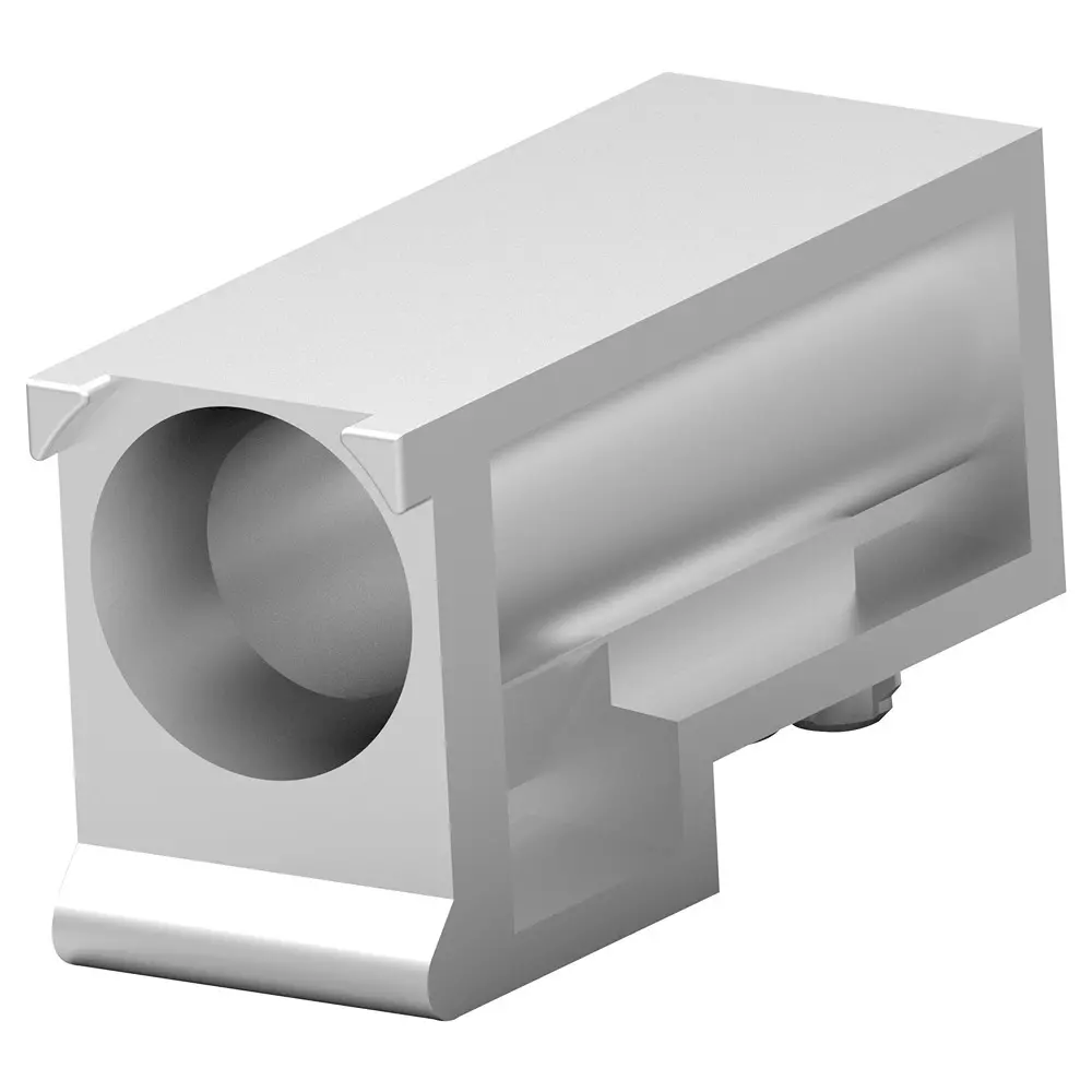 TE CONNECTIVITY Guide Module, 1Pos, Zinc Alloy, 1-1469492-8