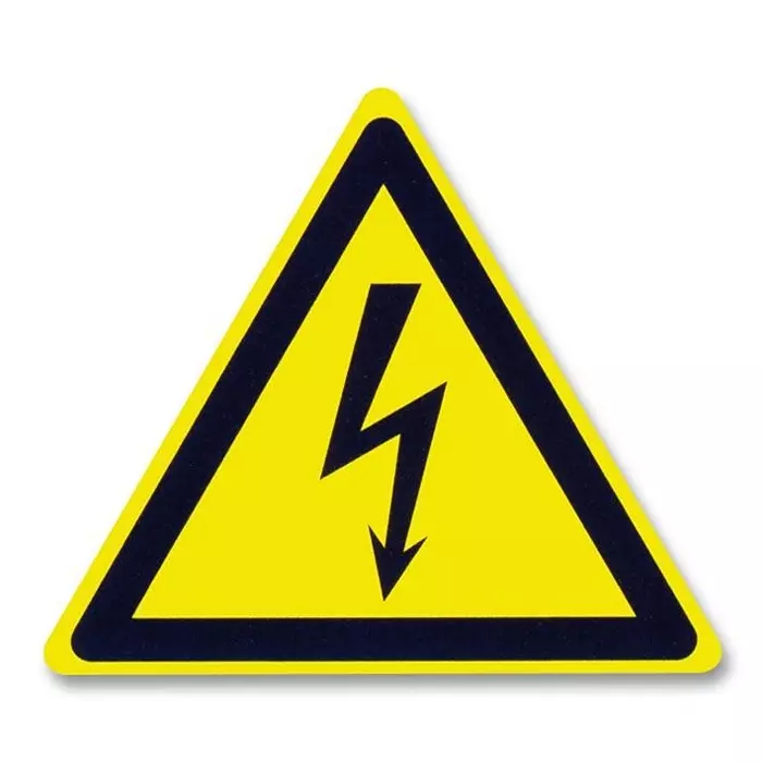 TE CONNECTIVITY Label, Warning Flash, 25Mm , Essw1-025 (Pack of 10)