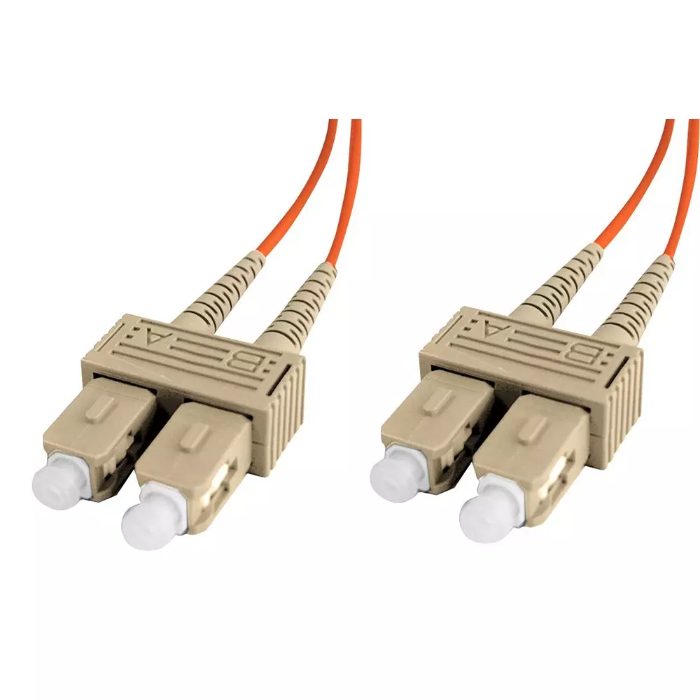 BEL Fibre Optic Lead Assy, Sc Duplex, mm, 1M, SCSC-6DTP010