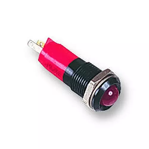 CML INNOVATIVE TECHNOLOGIES Led Indicator, 12V, He-Red, 19211253