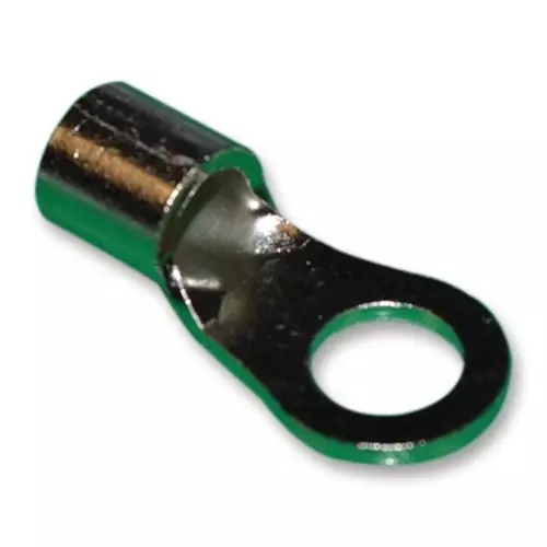 JST (JAPAN SOLDERLESS TERMINALS) Terminal, Ring Tongue, M4, 14Awg, R2-4 (NJ) (Pack of 100 Pcs)