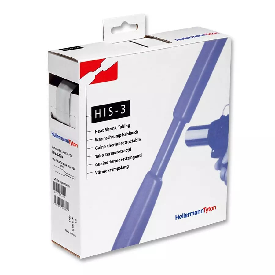 HELLERMANNTYTON Heat Shrink, Clear (Internal Diameter: 1.5mm-24mm)