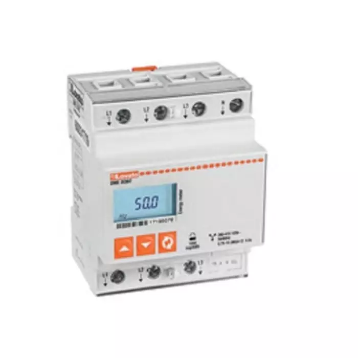 Lovato 3 Phase LCD Energy Meter, Type Electronic, DMED302MID