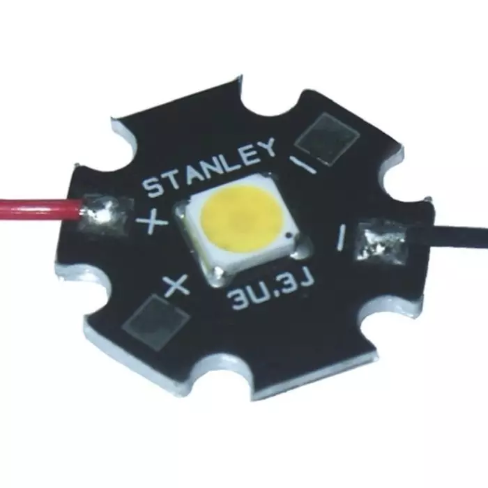 Intelligent LED Solutions SJ1 PowerStar LED Array, 1 White LED (6500K), ILH-SJ01-UL95-SC201-WIR200