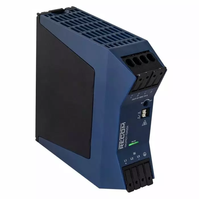 RECOM POWER DIN Rail Power Supply 320-575V AC AC-DC Input 24-28V DC Output 10A Output 240W, 23000031