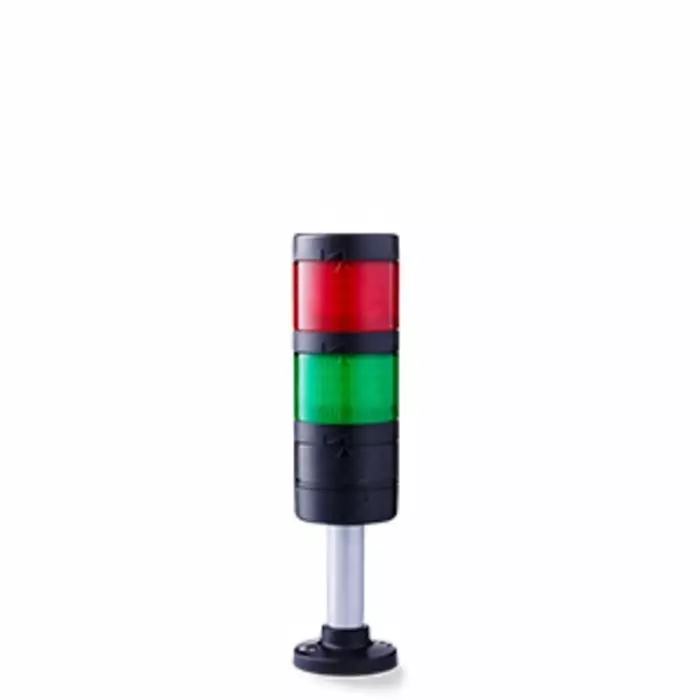 AUER Signal Modul-Perfect 70 Series Green Red Signal Tower 2 Lights 24 V AC/DC, PC7-Q02