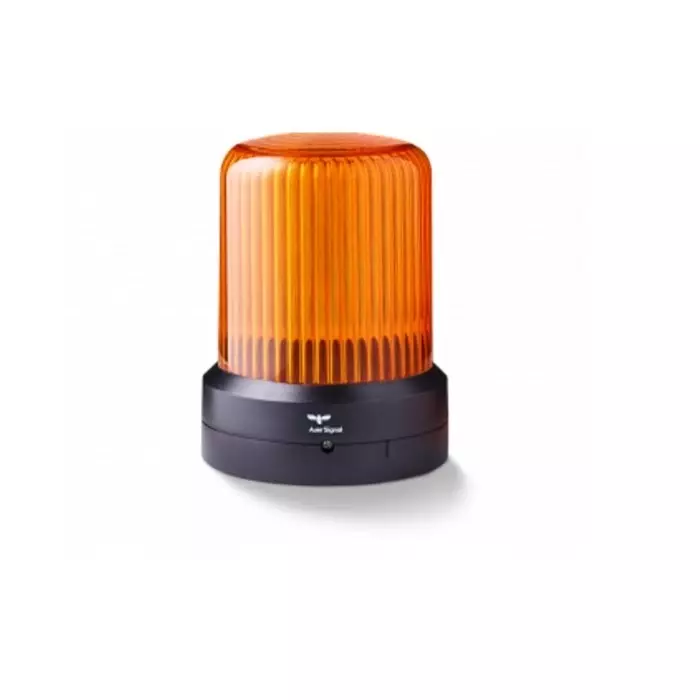 AUER Signal RDM Series Amber Steady Strobe Beacon Dimming, Flashing, Pulsating & Rotating 24 V AC/DC Base Mount LED, 850511405RBL