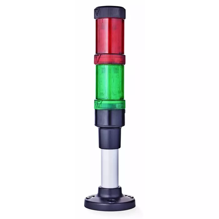 AUER Signal ECOmodul40 Series Red/Green Signal Tower 2 Lights 24 V AC/DC Base Mount, ECO40-Q02