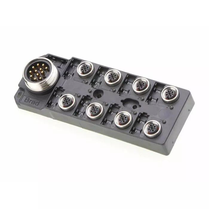 Brad from Molex Distribution Unit M12 4 Port, 1202480074