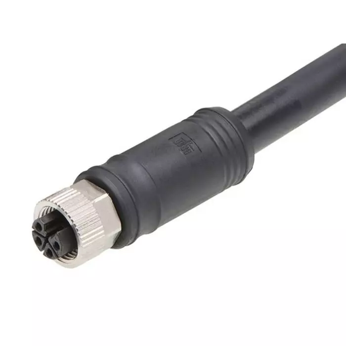 Brad from Molex Cordset 4 Contacts Cable Mount M12 Connector Socket Female, 1205000332
