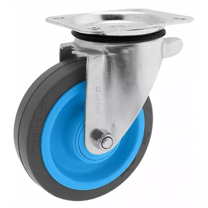 Guitel Hervieu Swivel Castor Wheel 350 Kg Capacity 160 mm Wheel, 379562