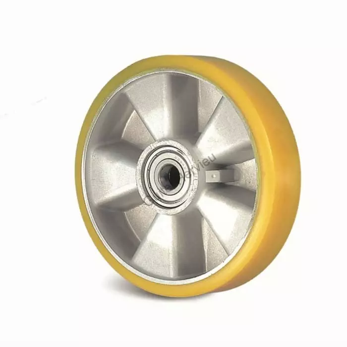 Guitel Hervieu Polyurethane Abrasion Resistant Corrosion Resistant Trolley Wheel 700 Kg, 21-511-200B20