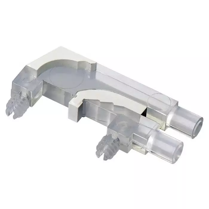 MENTOR PCB Mounted 2-Way Right Angle LED Light Pipe Bi-Level-Row Clear Round Lens, 1270.1001 (Pack of 100 Pcs)