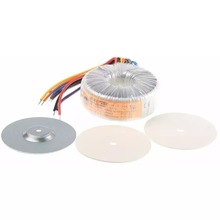 Nuvotem Talema Toroidal Transformer 115 V AC 230 V AC 2 x 18V AC 160VA 2 Output, 91960-P2S2