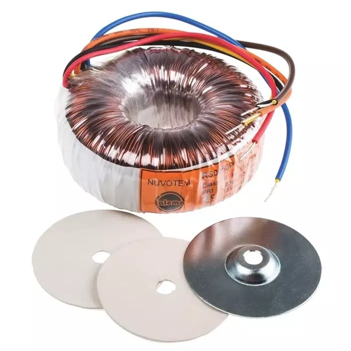Nuvotem Talema Toroidal Transformer 230V AC 2 x 18V AC 50VA 2 Output, 0050P1-2-018