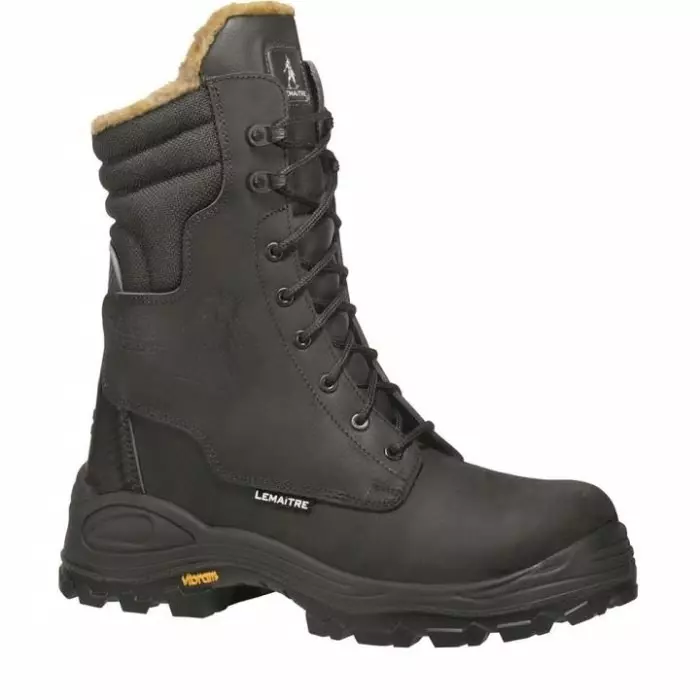 LEMAITRE SECURITE TUNDRA Black Composite Toe Capped Unisex Safety Boots UK 8 EU 42, TUNDSBPNR42 (1 Pair)