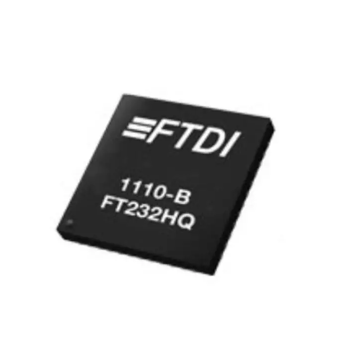 FTDI USB Controller 12 Mbps 1.8 V 48-Pin QFN, FT232HQ-TRAY (Pack of 2 Pcs)