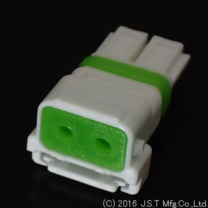 JST (JAPAN SOLDERLESS TERMINALS) WPJ Female Connector Housing 5mm Pitch 2 Way 1 Row, 02R-WPJV-1-SMM(NN). (Pack of 5 Pcs)