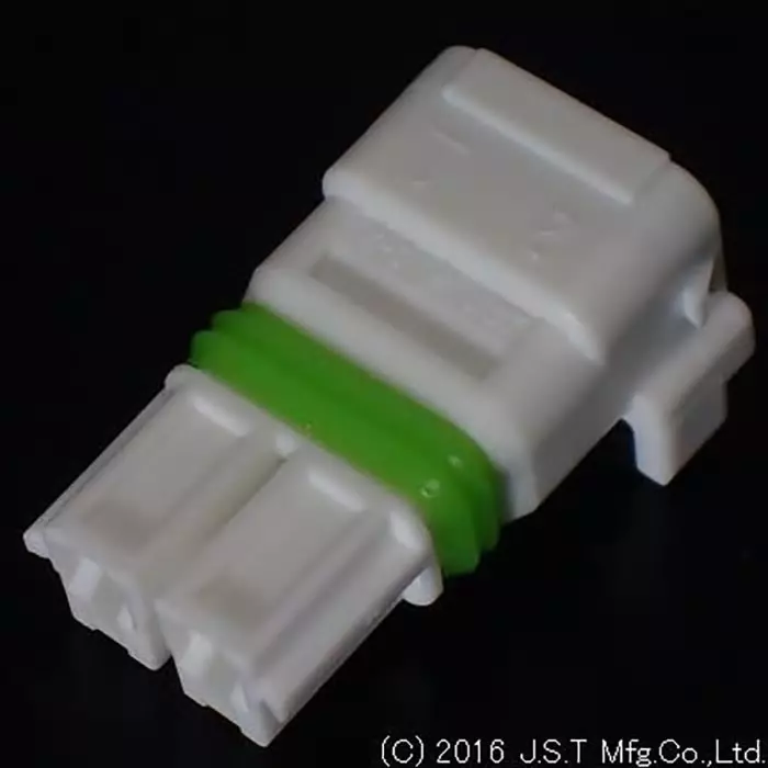 JST (JAPAN SOLDERLESS TERMINALS) WPJ Female Connector Housing 5mm Pitch 2 Way 1 Row, 02R-WPJV-1-SMM(NN). (Pack of 5 Pcs)