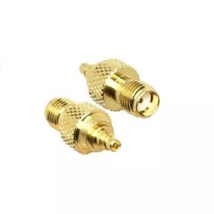 Linx Straight Coaxial Adapter SMA Socket to MMCX Plug 0-6 GHz, ADP-SMAF-MMXM