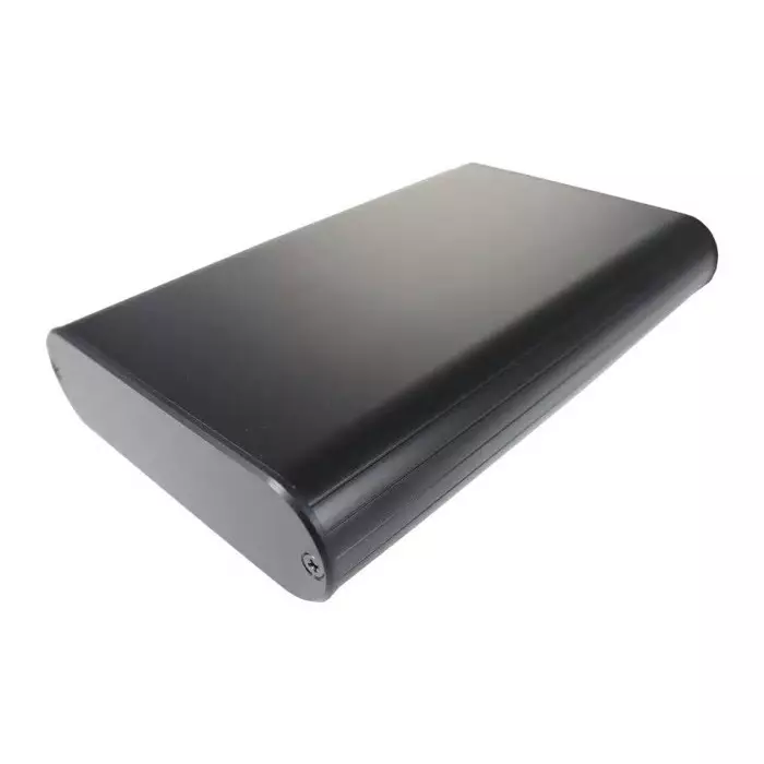 Takachi Electric Industrial MXA Series Black Aluminium Handheld Enclosure  200x130x35 mm, MXA4-13-20BBP