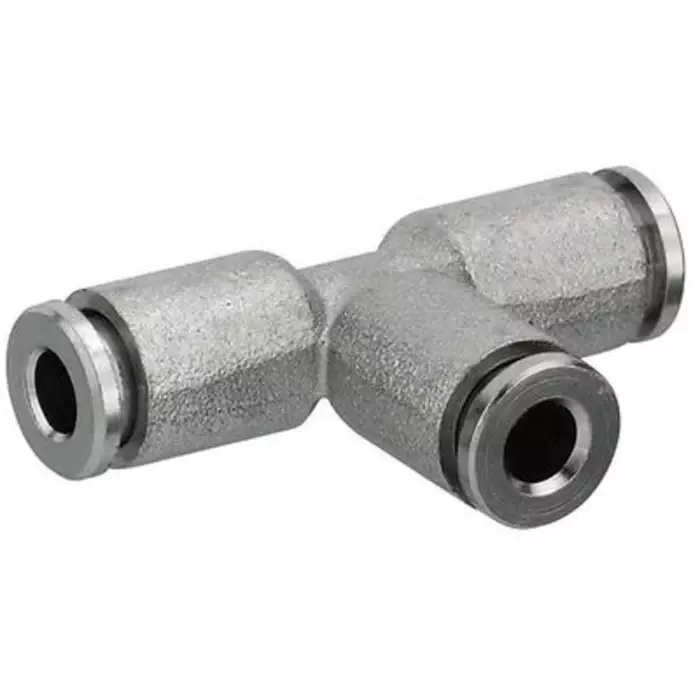 EMERSON – AVENTICS QR2-S-RTK Series T Fitting Push In 10 mm to Push In 10 mm Push-in Connection Style, 1823381047 (Pack of 10 Pcs)