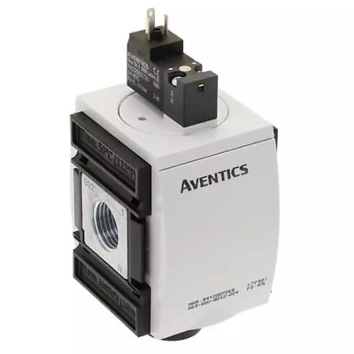EMERSON – AVENTICS G 1/2 Pneumatic Shut-Off Valve 4500 L/min, R412007269