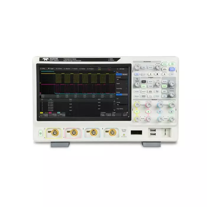 Teledyne LeCroy Bench Oscilloscope 350 MHz 4 Analogue Channels 16 Digital Channels, T3DSO3354-PROMO-1