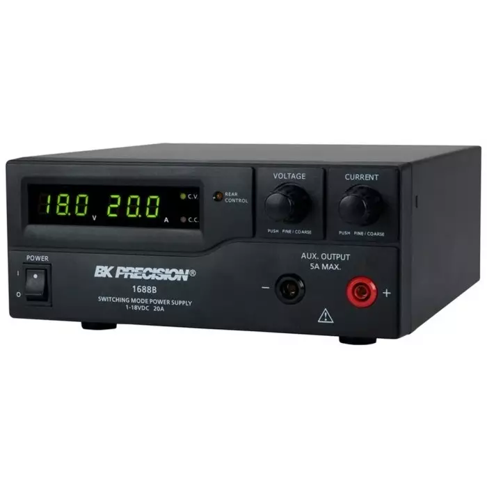 BK Precision 1688B Series Digital Bench Power Supply 18 V 20 A 1-Output 360 W, BK1688B