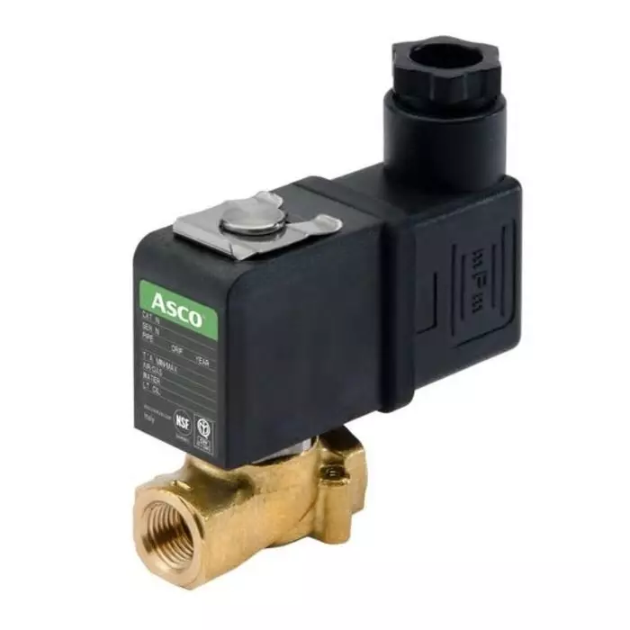 EMERSON - ASCO Solenoid Valve 2 Ports 1/4 inch Connection Size, G256C121S1V00FQ