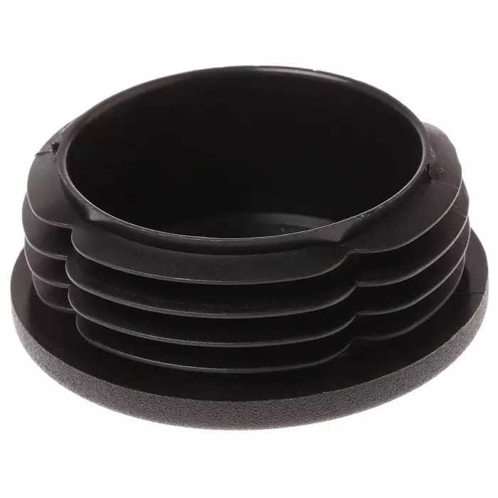 Rose+Krieger Black Round Tube Plug 60 mm Strut Profile, 9.0311