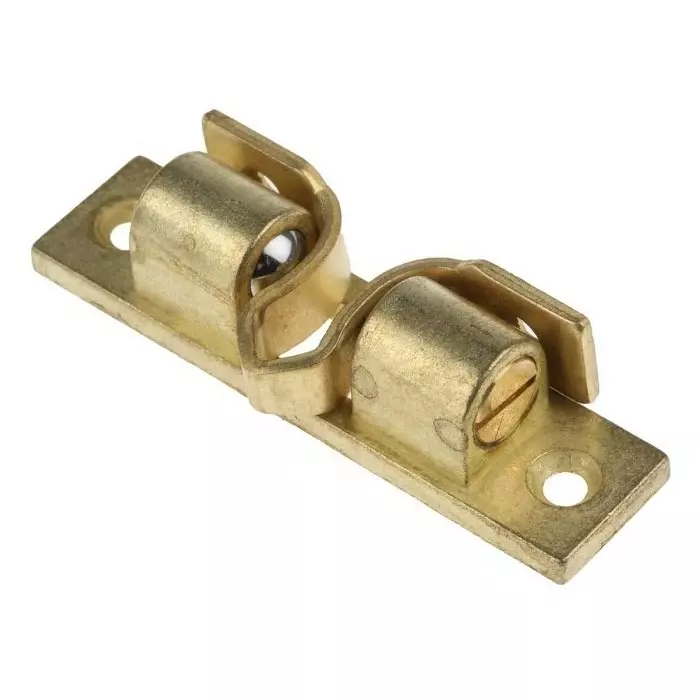 Pinet Ball Catch 70 x 17.3mm 3.5 mm, 4.3mm Fixing Hole Size, 1673471
 (1 Pair)