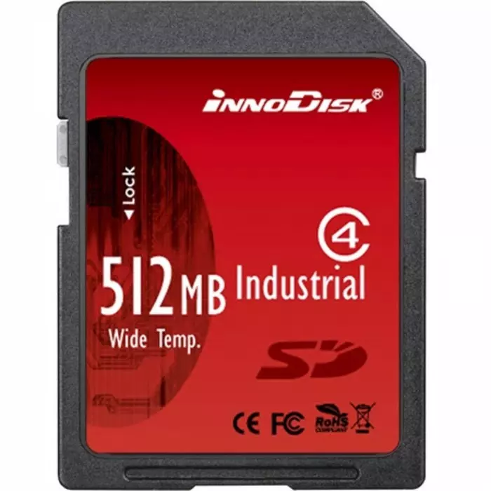 InnoDisk SD Card 512 MB Class 6, DS2A-512I81C1B