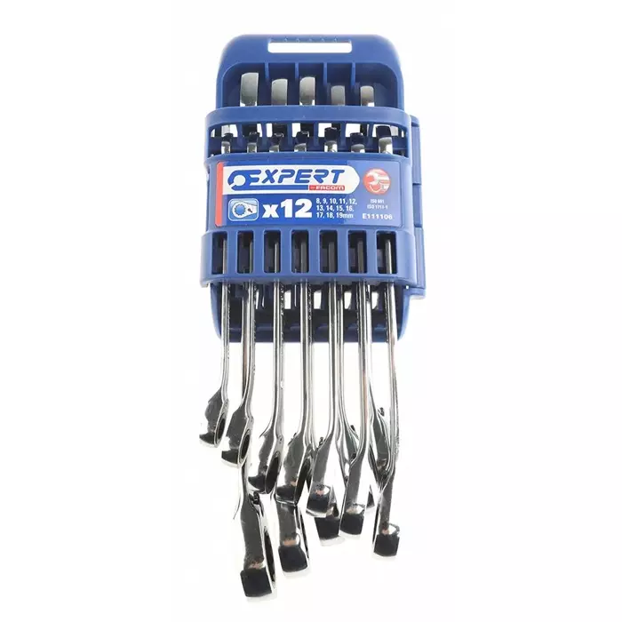 Expert by Facom Spanner Set 8-19 mm, E111106 (Pack of 12 Pcs)