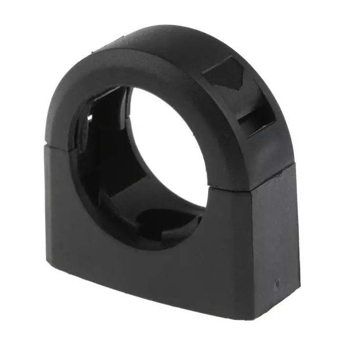 Adaptaflex Conduit Clip Conduit Fitting 25mm Nominal Size Nylon 66 Black, 7TCA296000R0064ACB28 (Pack of 10 Pcs)