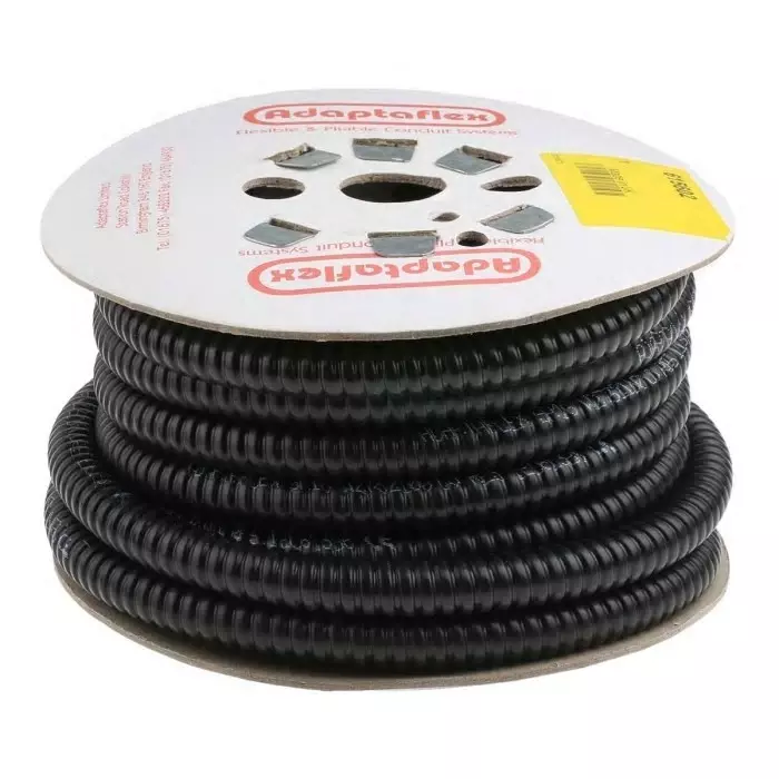 Adaptaflex Flexible Conduit 16mm Nominal Diameter Galvanised Steel Black, 7TCA296020R0077SP16/BL/10M
