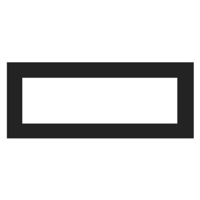 Display Visions Screen Bezel 25x61 mm, EA B-DOGMTEXT (Pack of 10 Pcs)