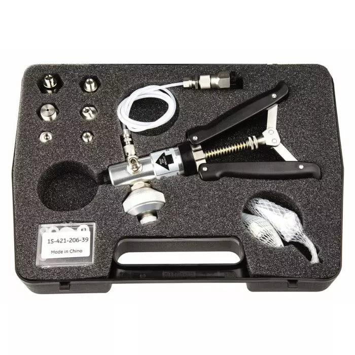 Druck Hand Pressure Pump Nickel Plated Brass 40 Bar, PV211-P