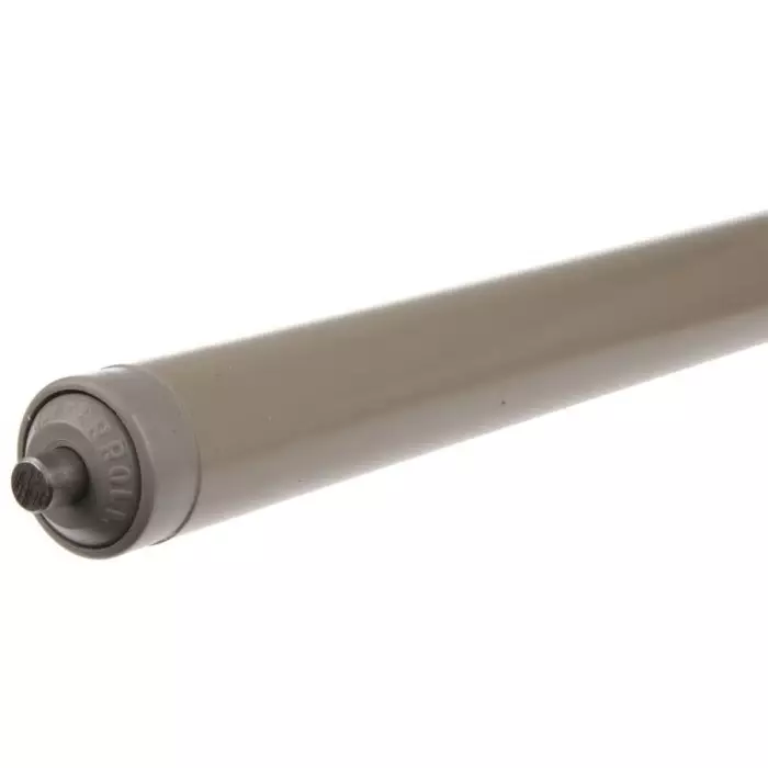 interroll-pvc-round-conveyor-roller-spring-loaded-20mm-dia-x-300mm-l-10n-load-capacity-stainless-steel-6mm-spindle