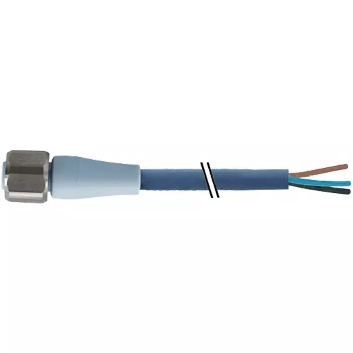 Murrelektronik Limited Sensor Actuator Cable 5 m Straight Male 4 Way M12 Unterminated, 7024-12221-3210500