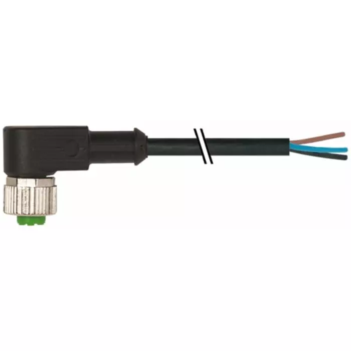Murrelektronik Limited Sensor Actuator Cable 2 m Right Angle Female 3 Way M12, 7000-12321-6130200