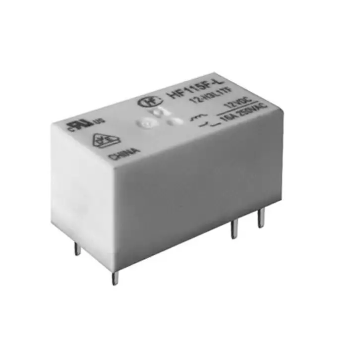 Hongfa Europe GMBH PCB Mount Latching Power Relay 24V DC Coil 20A Switching Current SPST, HF115F-L/24-H3L1TF (Pack of 50 Pcs)