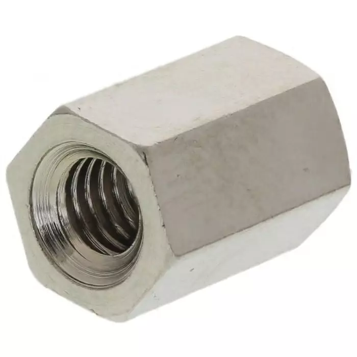 ESSENTRA COMPONENTS Threaded Standoff M4 Thread 10 mm Body Brass Female/Female, HTSB-M4-10-7-1