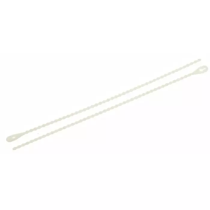 ESSENTRA COMPONENTS Cable Tie Releasable 152.4x1.5 mm Natural Nylon, BT-6-01-NT