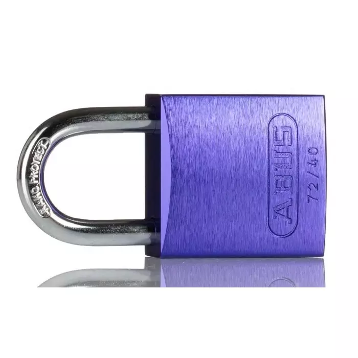 ABUS Key Weatherproof Aluminium Padlock Keyed Alike 6 mm Shackle 38.5 mm Body, 4003318451447