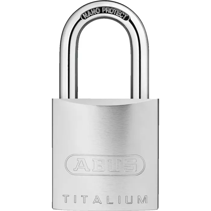 ABUS Padlock Titanium Padlock Keyed Alike 8 mm Shackle 46.5 mm Body, 55563