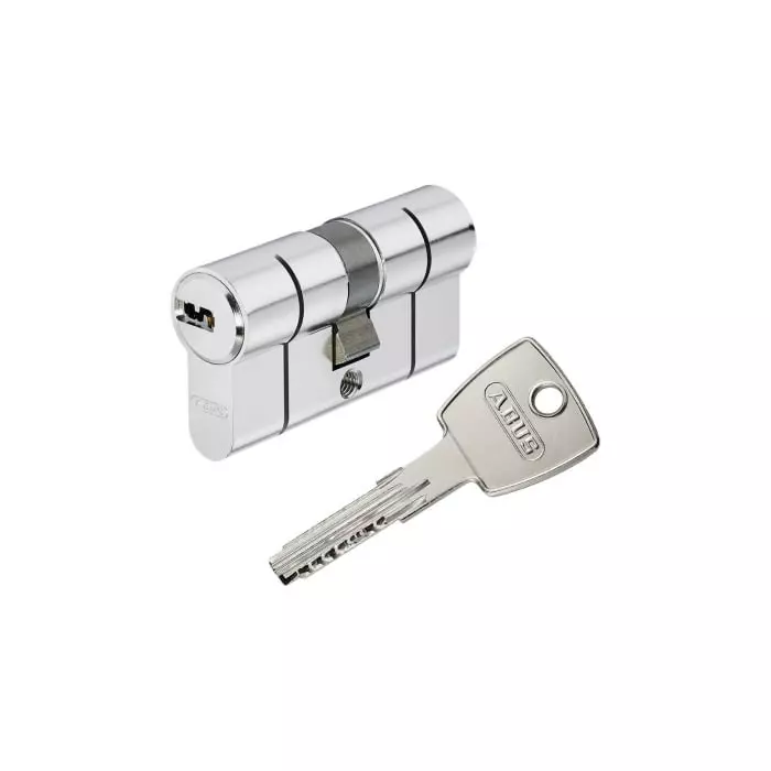 ABUS Euro Cylinder Lock Brass 30/30 mm (30/30 mm), D6PSN 30/30 BK