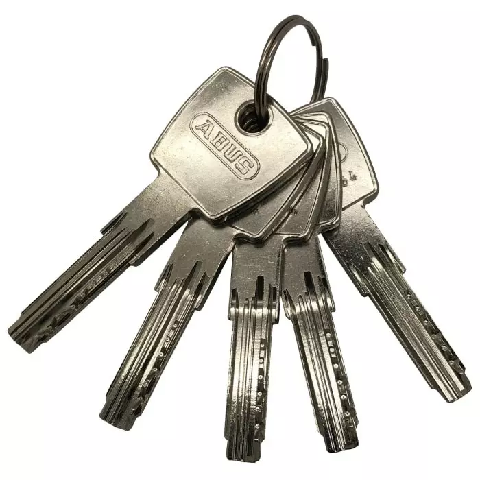ABUS Euro Cylinder Lock Brass 30/30 mm (30/30 mm), D6PSN 30/30 BK