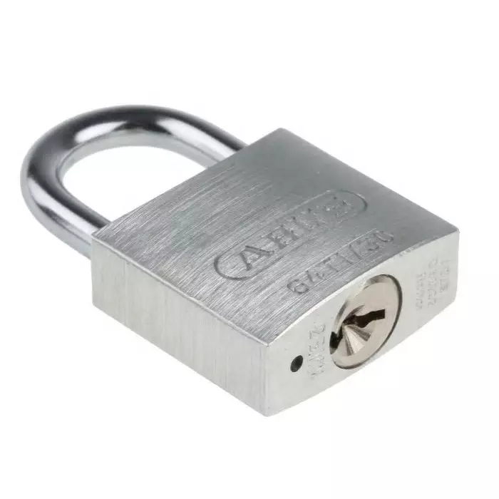 ABUS Key Weatherproof Titanium Weatherproof Padlock Keyed Alike 5 mm Shackle 30 mm Body, 64TI/30 KA6311